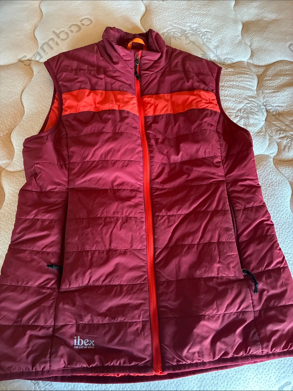 Women’s Wool Aire vest. Like New.